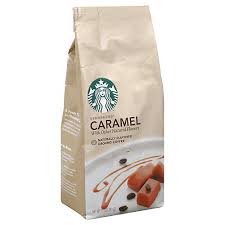 starbucks ground caramel coffee