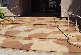 Flagstone Cleaned Sealed And Red