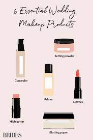 bridal makeup kit items list with