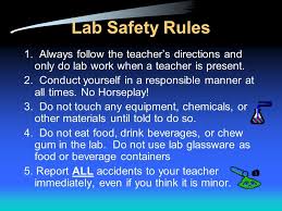 Lab Safety Science Urbana Middle School Ppt Download Steam Lab