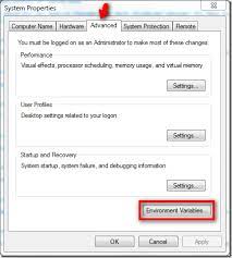 edit environment variables in windows 7