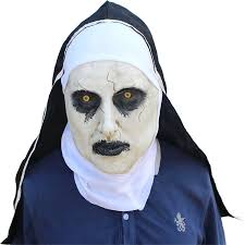 Le film de la nonne 2021 déguisements halloween costume cosplay carnaval carnaval the nun 2021 movie nun disfraz de carnaval. Movie The Nun Horror Cosplay Mask Hood Helmet Valak Halloween Costumes Props Party Mask Scary Masks Masque Headscarf Boys Costume Accessories Aliexpress