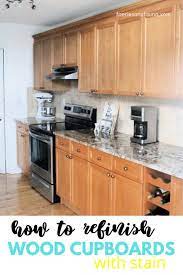 Refinishing wood kitchen cabinets can feel like a daunting, unfamiliar project, whereas replacing them seems straightforward. How To Refinish Wood Cabinets