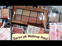makeup haul and unboxing from daraz pk