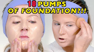 most viral foundation routine by