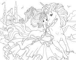 Coloriage Licorne Princesse | Univers Licorne