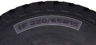 how to mere tractor tire size