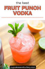 fruit punch tail recipe with vodka