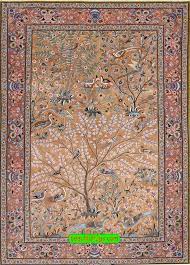 persian isfahan tree of life rug