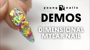 young nails nail demo dimensional