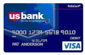 prepaid u s bank reliacard