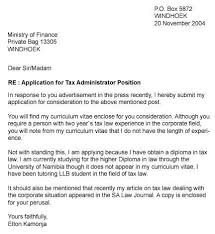 Accountant Cover Letter Example