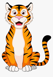 tiger clipart cute pencil and in color