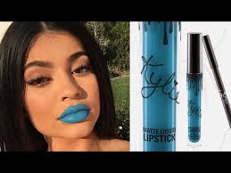 new blue kylie jenner lip kits swatches