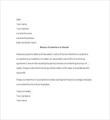 Tenant Eviction Letter Template Sample Notice Rent Yakult Co