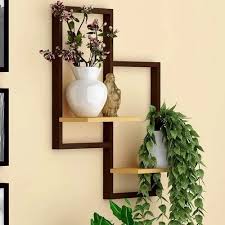 Designer Dual Panel Pine Wood Wall