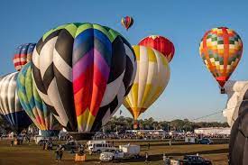 Hot Air Balloon And Music Festival gambar png