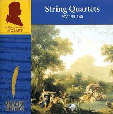W.A. Mozart, Audubon Quartet - Mozart: String Quartet Kv. 155 & 160 -  Amazon.com Music