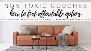 affordable non toxic couch picks the