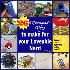 handmade gifts for the loveable nerds