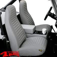 Seat Covers Pair Vinyl Fabric Front