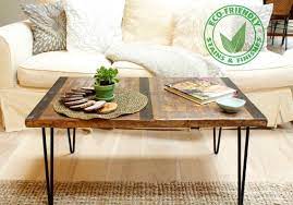 Minimalist Wooden Coffee Table Rustic