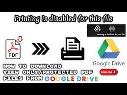 protected pdf files