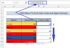Cell Color In Excel