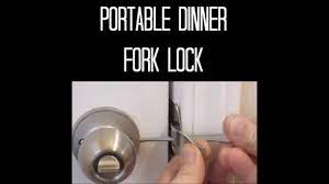 Sometimes your door lock is just not up to the task of keeping people out. How To Lock A Door Without A Lock Youtube
