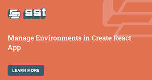 manage environments in create react app