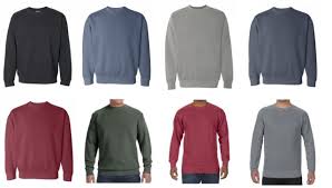 Comfort Colors Crewneck Sweatshirt Ringspun Garment Dyed 1566