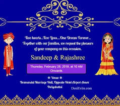 While print is the more traditional route to take, digital indian wedding cards offer many more perks to make your you can invite design contemporaries into your wedding party, too. Free Indian Wedding Invitation Card Maker Online Invitations