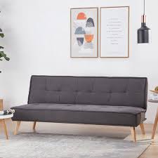 Tiana 3 Seater Sofa Bed Grey