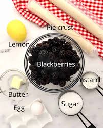 old fashioned blackberry pie