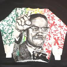 Comfortable and thick, this premium fitted short sleeve is a classic choice. Very Rare 90s Malcolm X Vintage Double Sided Sweatershirt L Etsy