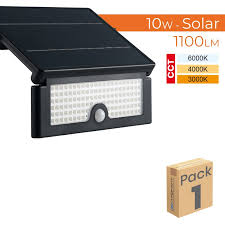 Solar Led Wall Light With Sensor 10w Cct