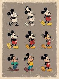 Canvas Print Mickey Mouse Fine Art