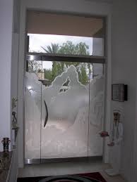 Beautiful Glass Doors With Etched