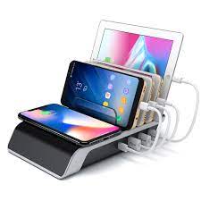 multi wireless charger docking station