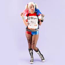 Buy cheap halloween male harley quinn costume in bulk here at dhgate.com. How To Make Suicide Squad S Harley Quinn Costume For Halloween Brit Co