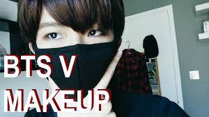 bts v kim taehyung makeup tutorial