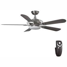 home decorators collection 54078 vercelli 52 in integrated led indoor brushed nickel ceiling fan with light kit and remote control