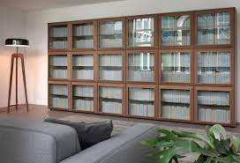 bookshelves bookcase with glass doors