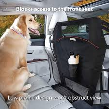 Backseat Dog Barrier For Vehicles