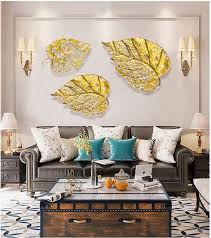 Golden Leaf Wall Decor Ps India