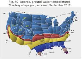 Shallow Ground Water Temperature Map