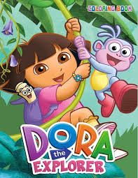 Coloring book of dora is a game for kids designed for their children to learn to paint pictures correctly using the right colors. Dora The Explorer Coloring Book Coloring Book For Kids And Adults With Fun Easy And Relaxing Coloring Pages Coloring Books For Adults And Kids 2 4