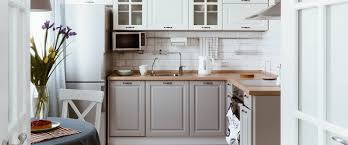 kitchen in a one bedroom apartment