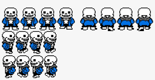The expressions of frisk and chara is heavily based on the these sprites from one of my undertale sprites idol, @animesriel. Sans Walking Sprite Sheet Sprite Sans Rpg Maker Mv Transparent Png 2120x970 Free Download On Nicepng