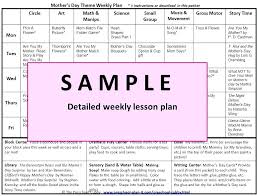 Weekly Lesson Plan For Toddlers Save Planning Time Click Here To